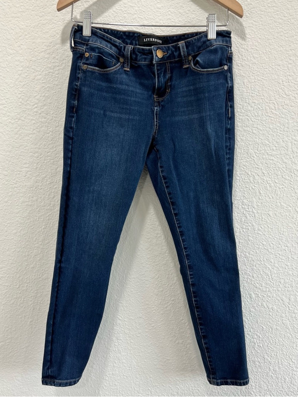 Liverpool Indigo Skinny Jeans Size 28